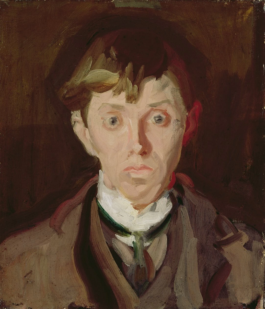 Harold Gilman - Ritratto di Spencer Frederick Gore, Leeds Museums and Galleries